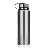 1 x RAW Customer Returns YYW 1.5 liter stainless steel thermal drinking bottle, vacuum insulated stainless steel thermos bottle, leak-proof water bottle, sports bottle, double-walled insulated bottle for sports - RRP €23.18