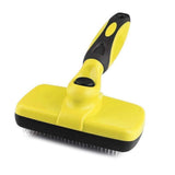 5 x Brand New VIGIME Self Cleaning Pet Slicker Brush for Shedding and Grooming Long Short Haired Dogs Cats, Retractable Brush for Large and Small, Gently Removes Loose Undercoat - Green - RRP €138.0