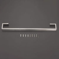 1 x RAW Customer Returns Flybath Towel Rail SUS 304 Stainless Steel Brushed Silver Towel Holder Bath Towel Rack Wall Mounted, 60cm 24inch - RRP €38.98