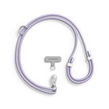 1 x RAW Customer Returns RHINOSHIELD waterproof and durable TPU lanyard for hanging Adjustable length, additional buckles for hanging accessories such as Airpods lanyard adapter included - Purple - RRP €37.99