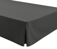 1 x RAW Customer Returns EasyCosy - Canap s Cover for ATENEA Bed Skirt Bed Skirt 90 cm Canap Cover - Gray Color 90x190 200cm  - RRP €19.8