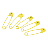 1 x Brand New sourcing map 100pcs Safety Pins 0.98 inch Small Metal Sewing Pins for Blankets Skirts Craft Brooch Making Yellow - RRP €7.49