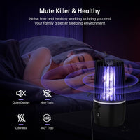 1 x RAW Customer Returns Electric insect killer, 2 in 1 electric mosquito lamp, insect trap, mosquito killer with UV lamp, electric mosquito trap, mosquito killer for bedroom, camping, garden, indoor and outdoor - RRP €16.45