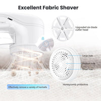 1 x RAW Customer Returns bubbacare Anti-Pilling, USB Rechargeable Anti-Pilling Shaver, Electric Pill Shaver with 2 Replaceable Blades, Electric Sweater Anti-Pilling Shaver for Sweaters, Textiles, Wool, Carpets - RRP €21.78