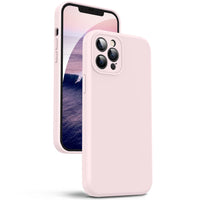 1 x RAW Customer Returns Supdeal Liquid Silicone Case for iPhone 12 Pro Max, Camera Protection Anti-Fingerprint Wireless Charging , Built-in Microfiber Cover, 6.7 , Pink - RRP €15.99