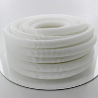 2 x Brand New Othmro PP34.5 Flexible Corrugated Hose, 29 mm x 5 m inner diameter x length , White, 1 piece - RRP €48.0