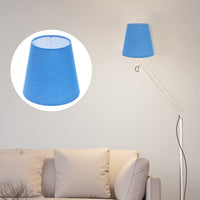 1 x Brand New Mobestech Table Lampshade Clip on Bulb Lamp Cover E14 Fabric Light Shade Replacement Chandelier Lamp Cover Fabric Barrel Light Shade for Home Bedroom Decorations Green - RRP €13.1