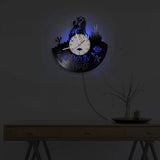 1 x RAW Customer Returns Viiluuxr Wall Clock Vinyl Record Wall Clocks Large LED Light Home Decoration Clock with Adjustable Brightness Remote Control Night Lights in 7 Colors Creative Gifts. - RRP €30.78