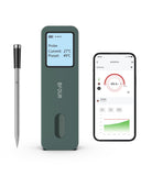 1 x RAW Customer Returns BFOUR Smart wireless meat thermometer with large display, Bluetooth grill thermometer, smart APP control, digital food thermometer for BBQ grill, oven, smoker, deep fryer - RRP €49.99