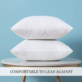 1 x RAW Customer Returns MIULEE cushion 45 x 45 cm filling set of 2, washable cushion filling sofa cushion, upholstery inner cushion decorative cushion, polyester filling cushion as couch cushion, sofa cushion, decorative cushion, - RRP €16.13