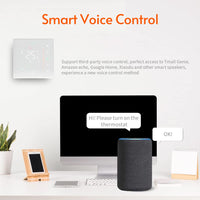 1 x RAW Customer Returns Ailgely WiFi Smart Thermostat Room Thermostat, Weekly Programmable Supports Touch Control Mobile APP Voice Control Compatible with Alexa Google Home, for Hot Water Preparation 3A White - RRP €39.29