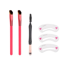 61 x Brand New ERBO 6 Piece Eyebrow Brush Set, Multi Function Eyebrow Brush, Square Eyebrow Brush, Eyebrow Brush for Concealer Grooming Painting the Eyebrows, Beauty Bloggers Also Use It - RRP €368.44