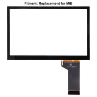 1 x RAW Customer Returns Car Touch Screen Glass, TDo Car LCD Touch Screen Digitizer - WVGA0633F00039 CD DVD Touch Screen Digitizer Replacement for MIB - RRP €25.14