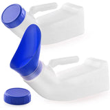 1 x RAW Customer Returns Vientiane Urinal for Men and Women, 2 Pieces Portable Toilet Urinals, 1000ML Unisex Urinals, Portable Travel Urinal, Leak-Proof Urinal, Emergency Urinal Bottle, for Car, Camping, Travel, Outdoor - RRP €17.99