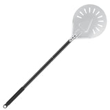 1 x RAW Customer Returns BEZORR pizza peel, 7 inch hard anodized pizza shovel, perforated pizza peel 52cm removable metal handle for homemade bread lovers - RRP €25.99