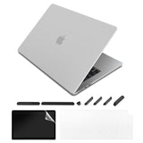 13 x Brand New TeDaWen Suitable for MacBook Air 13.6 inch Case 2024-2022 Model M3 A3113 M2 A2681 Chip, Plastic Hard Shell Case, Screen Protector and Keyboard Cover for Mac Air 13.6, Frosted White 3 - RRP €153.92