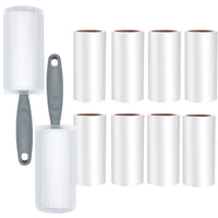 13 x Brand New Puki Diary Lint Roller 10 rolls with 90 sheets each 2 dispensers, Extra Sticky Lint Roller, Pet Hair Remover Lint Brush for Pet Hair Clothing, Sofa, Bed, Cat Hair, Dog Hair and Carpet - RRP €229.97