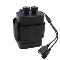 1 x RAW Customer Returns Tiardey 12V Bicycle Mobile Power Box Battery Holder 18650 Waterproof Battery USB DC Double Interface for Bicycle Bike Lamp - RRP €19.67