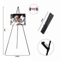 1 x RAW Customer Returns Dantolo 160cm Adjustable Tripod Table Art Canvas Painting Display,Easel Large,Welcome Sign Wedding,Easel Wedding - RRP €21.0