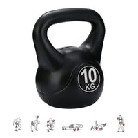 1 x RAW Customer Returns MAGIC SELECT 10 kg kettlebell weight with ergonomic handle, kettlebell dumbbell for muscle training at home and in the gym. - RRP €29.98