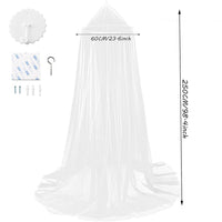 4 x Brand New Mosquito net, 2.5x0.6x11 m mosquito net double bed, mosquito net bed, foldable bed mosquito net, mosquito net bed travel, bed canopy double bed, bed canopy net, large mosquito net, portable travel mosquito net - RRP €48.4