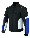 1 x RAW Customer Returns BI ESSE Removable Ventilated Fabric Motorcycle Scooter Travel Jacket Fluo, XL  - RRP €68.84