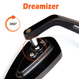 1 x RAW Customer Returns DREAMIZER 7 8 22mm Motorcycle Handlebar End Mirrors, Motorcycle Side Mirror Replacement for Z1000 Z750 MT03 MT09 FZ6 SV650 SV1000 CB1000R CBF125 Monster M696 821 - RRP €26.06