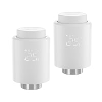 1 x RAW Customer Returns SONOFF TRVZB Smart Radiator Thermostat, 2 Pack Smart Heating Thermostat with App Function, Zigbee Thermostat Requires Zigbee 3.0 Hub, Compatible with Amazon Alexa Home Assistant - RRP €60.59