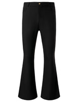 1 x RAW Customer Returns JOGAL Flared Pants, Men, 70s, Carnival, Disco, Flared Trousers, Black, L - RRP €40.33