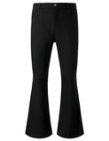 1 x RAW Customer Returns JOGAL Flared Pants, Men, 70s, Carnival, Disco, Flared Trousers, Black, L - RRP €40.33