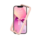 1 x RAW Customer Returns RhinoShield Bumper Case compatible with iPhone 13 Mini CrashGuard NX - Shock-absorbing protective case in a slim design - 3.5 meter drop protection - Velvet Pink - RRP €27.99