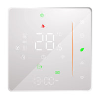 1 x RAW Customer Returns WiFi Thermostat for Gas Boiler, Programmable Backlit Touch Button Smart Thermostat Works with Alexa and Phone APP - RRP €42.29