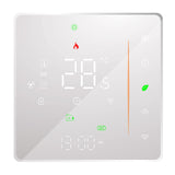 1 x RAW Customer Returns WiFi Thermostat for Gas Boiler, Programmable Backlit Touch Button Smart Thermostat Works with Alexa and Phone APP - RRP €42.29