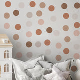 2 x Brand New Polka Dots Wall Stickers, Circle Wall Stickers Murals for Kids, Baby Room Decor Wall Decals for Girls Nursery Bedroom, Removable Party Wall Decorations for Living Room - RRP €40.8