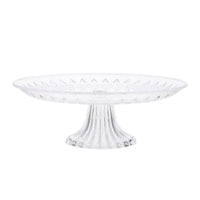 2 x RAW Customer Returns Jojofuny 25cm Cake Stand Acrylic Plate Cupcake Stand Dessert Display Stand for Wedding Party Dessert Table - RRP €40.8