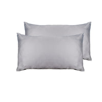 1 x Brand New Pack of 2 pillowcases made of 100 Lyocell, hypoallergenic, non-static, suitable for 40 x 80 cm pillows except latex pillows , blue - RRP €20.4