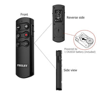 1 x RAW Customer Returns PHOLSY Wireless Remote Control Wireless RMT-P1BT Bluetooth Camera Remote Shutter Release Compatible with Sony a1, a6400, a6600, a6700, a7C, a7M3, a7M4, a7RM3, a7RM4, a7SM3, a9M2, RX0M2, RX100M7, ZV-1, ZV-E10 - RRP €41.72