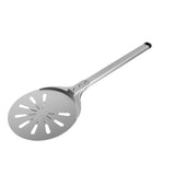 1 x RAW Customer Returns Honsdom pizza peel 8 inch pizza turner, round perforated pizza shovel made of hard anodized aluminum, removable 40 cm metal handle for pizza oven - RRP €23.85