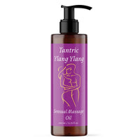 1 x RAW Customer Returns Sensual Tantra Massage Oil Ylang Ylang Organic Oil - 200ml - For Body Massages - Premium Massage Oil for Pleasant Massages - Nourishing Massage Oil - RRP €19.95