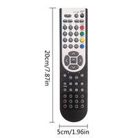 1 x RAW Customer Returns Replacement remote control for OKI Waltham SABA Alba Telefunkken Celus Luxor Grundia JMB Bush Techwood AKAI NEVIR LCD LED Plasma Smart TV - no configuration required - RRP €21.6