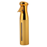 1 x RAW Customer Returns Hairdressing Spray Bottle, 250ml Hairdressing Spray Bottle, Salon Barber Hair Tools Fine Mist Sprayer Styling Tools, Water Spray Bottle for Pets, Home Clean Gold  - RRP €25.32