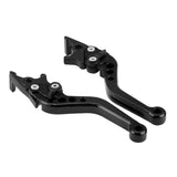 1 x RAW Customer Returns Keenso Motorcycle Brake Lever, 1 Pair Motorcycle Brake Handle Aluminum Brake Lever Clutch Lever Double Disc For Most Motorcycles, Scooters, Electric Bicycles Black  - RRP €20.89