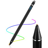 1 x RAW Customer Returns AICase Capacitive Pen, 2 in 1, Capacitive Stylus, 1.45 mm, Universal Capacitive Stylus, High Precision, Compatible with Smartphones, Tablets, Apple iPhone iPad, Black - RRP €21.17