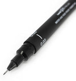 1 x RAW Customer Returns Uni Pin Fineliner Drawing Pen, Black, 0.03 mm, Pack of 12 - RRP €21.73