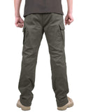 1 x RAW Customer Returns MAGCOMSEN Men s Outdoor Durable Multi Pockets Relaxed Fit Tactical Cargo Pants Work Trousers, Army Green, 38 - RRP €55.44