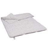 1 x RAW Customer Returns FAM Home - Duvet 135 x 200 cm, 4 Seasons, Consisting of 2 Buttoned Blankets, Anti-Allergy, for Allergy Sufferers, Summer Blanket 150 g m and Autumn Blanket 250 g m  - RRP €34.62