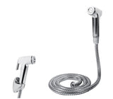 1 x RAW Customer Returns Bidet hand shower, hand held bidet sprayer, multifunctional ABS bathroom hand toilet bidet shower head hose holder wall mount set for bathing children, personal care, bathroom cleaning - RRP €13.0