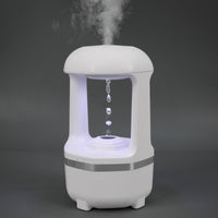 1 x RAW Customer Returns Anti-Gravity Water Drop Humidifier, Quiet Cool Mist Humidifier 500 ML, Aromatherapy Essential Oil Diffuser, Nano Mist, for Bedroom, Children s Room - RRP €32.99