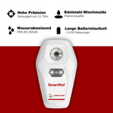 1 x RAW Customer Returns SmartRef AntonPaar - Digital refractometer - Extract of beer wort, sugar content in fruits, salinity in aquariums, water in honey, coffee TDS - Brix, Plato, SG, Babo, Baum , Oechsle, KMW, ppt - RRP €301.51