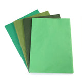 14 x Brand New Pack of 160 Tissue Paper Sheets, 50 x 35 cm Wrapping Paper for Weddings, Birthdays, Parties, Crafts, DIY Christmas Green Series  - RRP €209.86